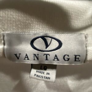 Vantage White Shirt LSU nursing school polo’s